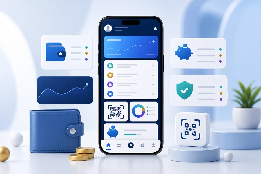 VowBank personal wallet product thumbnail.