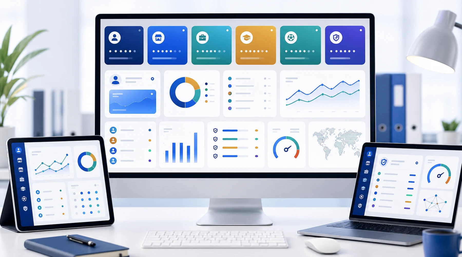 VowBank role-based operations dashboard concept for personal, merchant, employer, school, sport, admin, and compliance workflows.